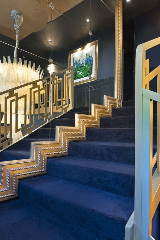 Scala hotel di lusso, progetto di interior design di Bertelè Mobili (azienda di Verona)